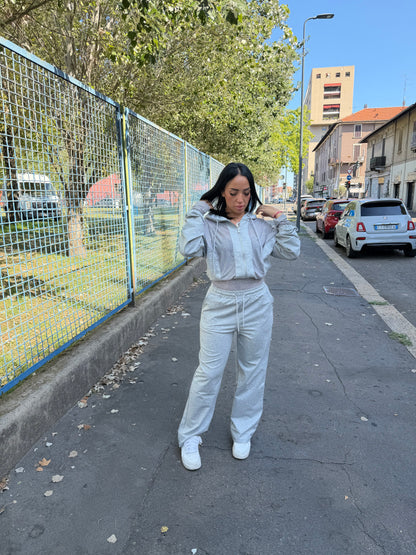 Tuta glamour strass