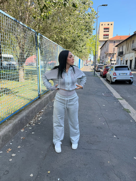 Tuta glamour strass