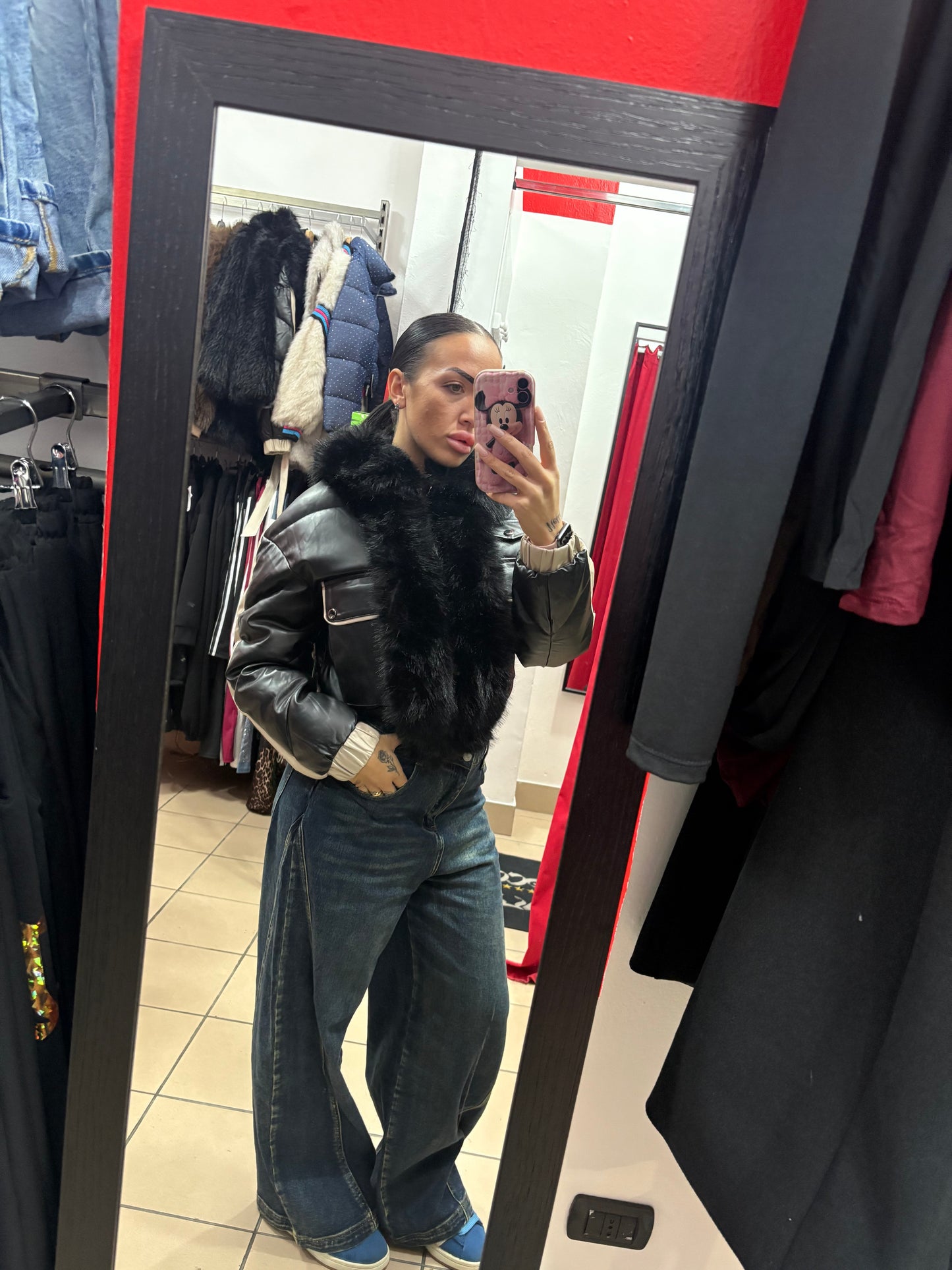 Bomberino con pelliccia