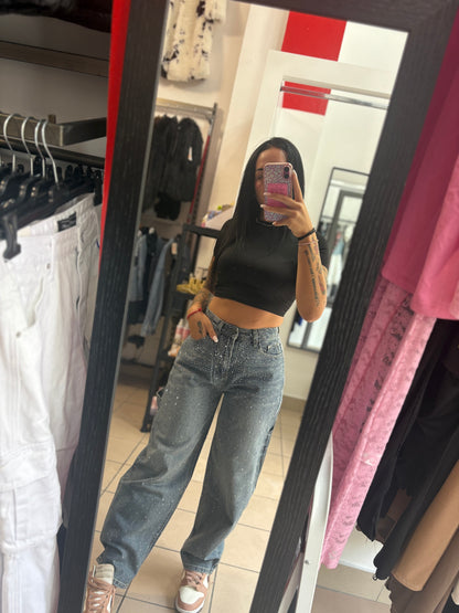 Denim ballon diamond